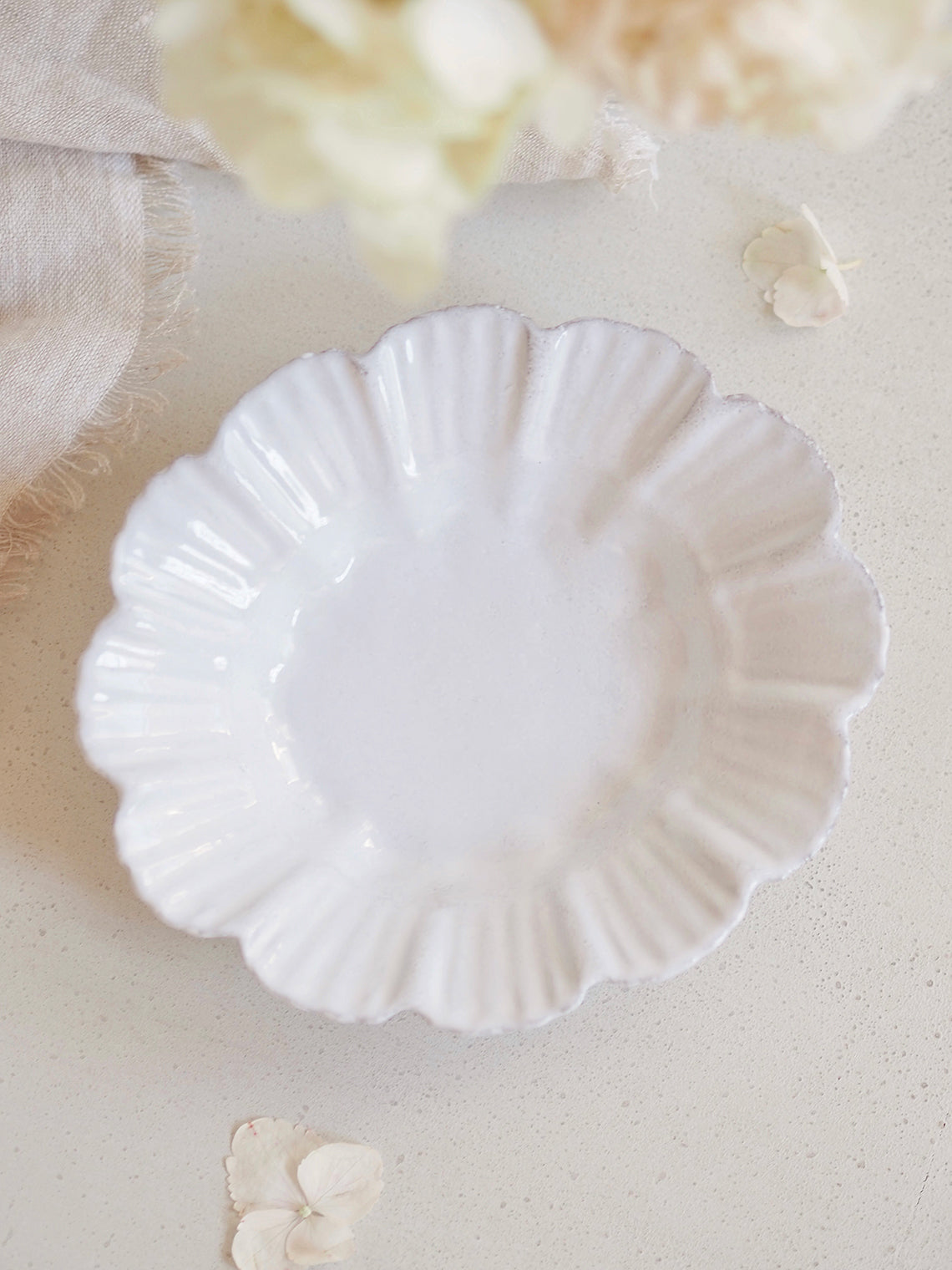 Drape Soup Plate - The Cross Decor & Design