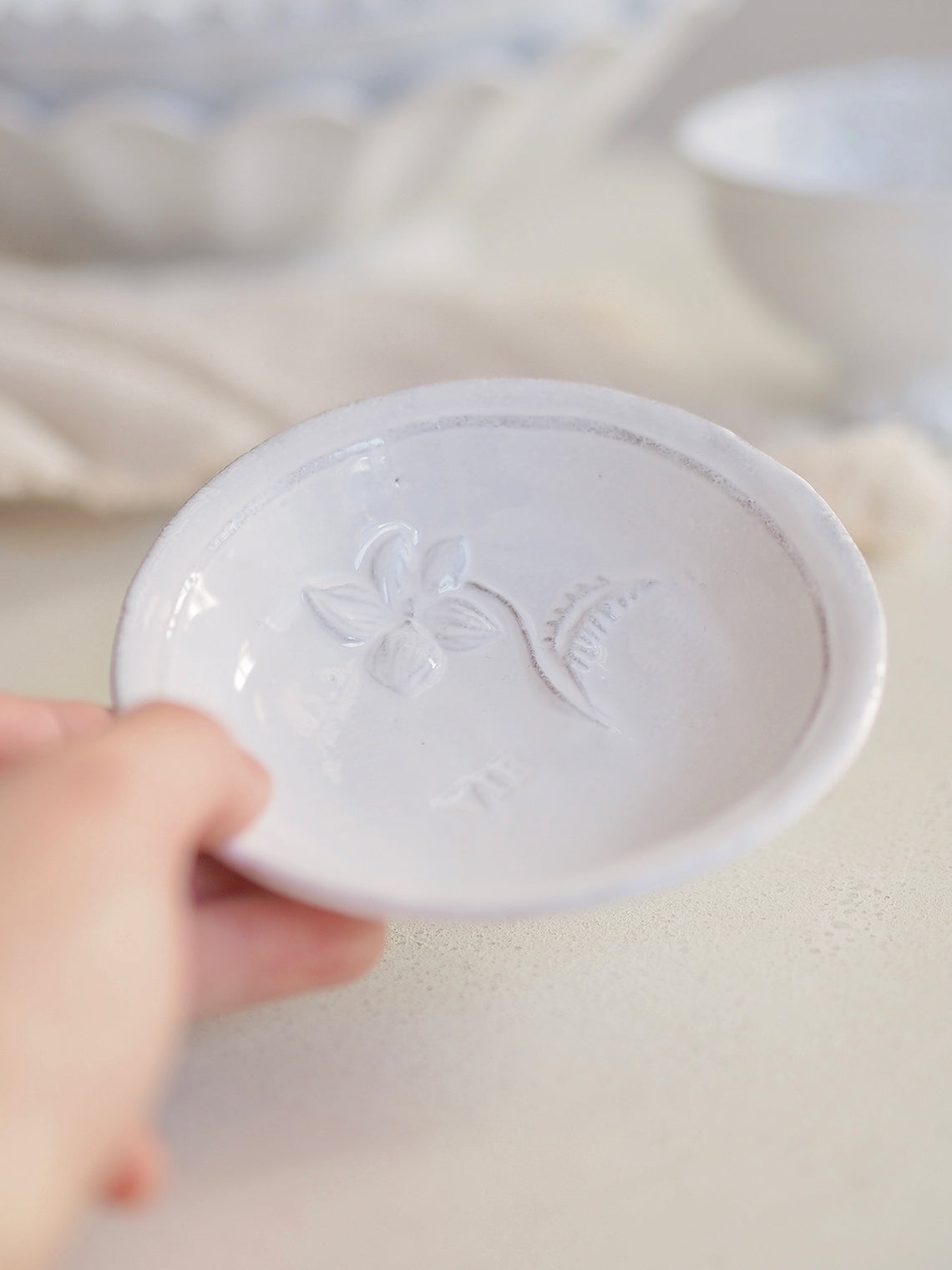 Fleurs Saucer - The Cross Decor & Design
