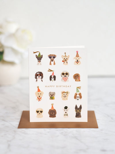 Party Pups Birthday Card - The Cross Decor & Design