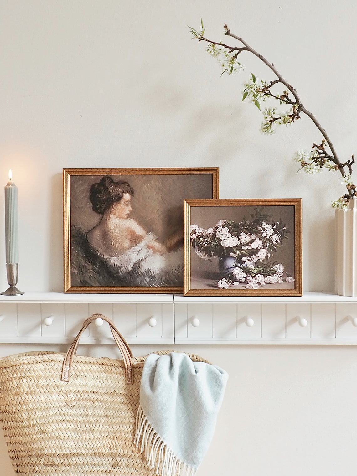 Elegant Recline Framed Canvas Print | 11x14 - The Cross Decor & Design