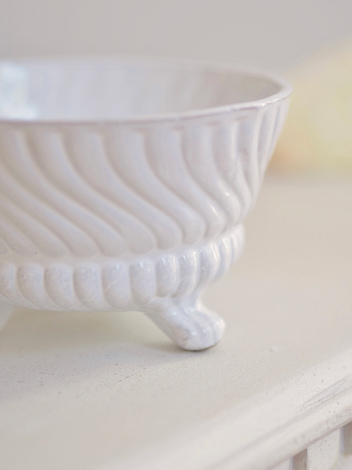 Peggy Bowl with Feet - The Cross Decor & Design
