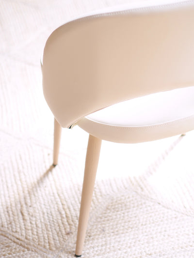Giselle Ivory Dining Chair - The Cross Decor & Design