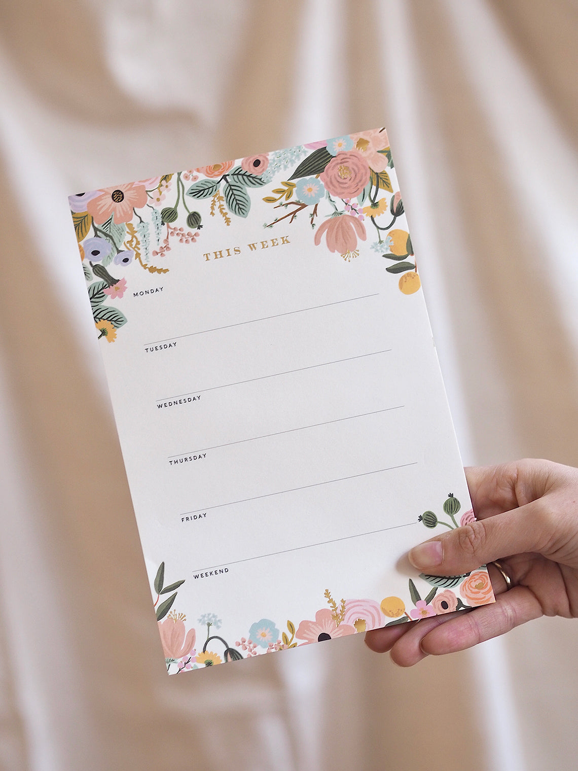 Garden Party Memo Notepad - The Cross Decor & Design