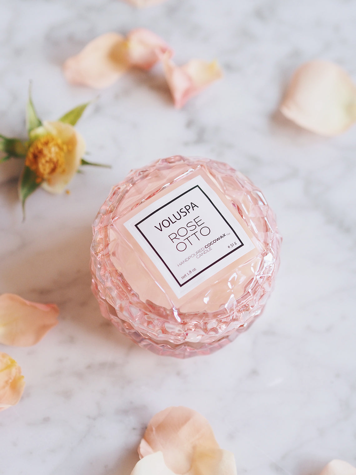 Rose Otto Macaron Candle - The Cross Decor & Design