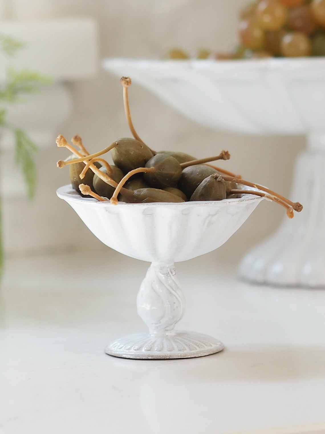 Peggy Bowl on Stand | Small - The Cross Decor & Design
