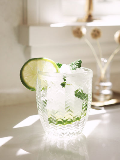 Arden Herringbone Tumbler - The Cross Decor & Design
