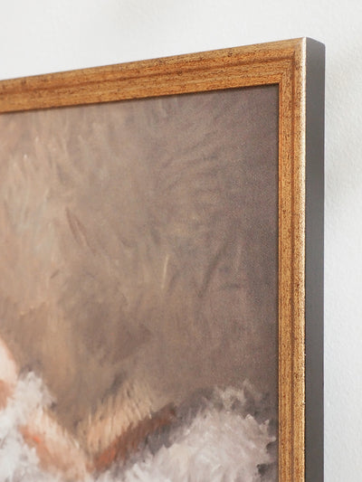 Elegant Recline Framed Canvas Print | 11x14 - The Cross Decor & Design