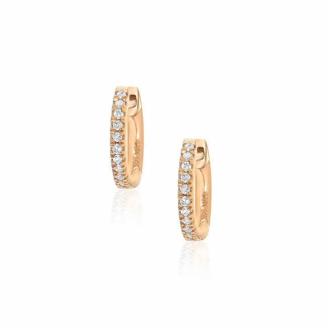 Diamond Mia Earrings | 14K Gold - The Cross Decor & Design