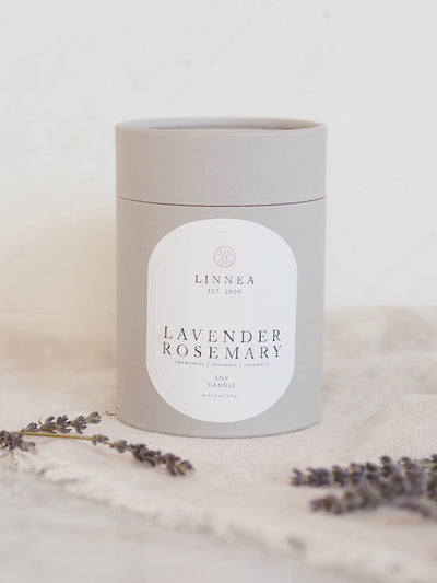 Lavender Rosemary 2 Wick Candle - The Cross Decor & Design
