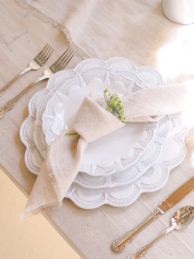 Incanto Lace Dishware Collection - The Cross Decor & Design