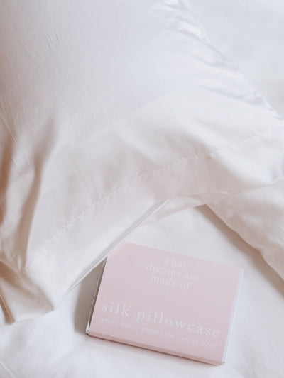 What Dreams are Made of Silk Pillowcase Queen - The Cross Decor & Design