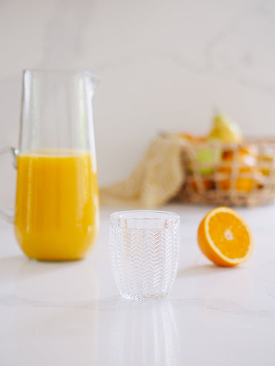 Arden Herringbone Tumbler - The Cross Decor & Design