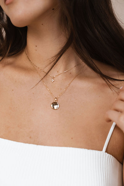 Lirio Necklace | 14K Gold - The Cross Decor & Design
