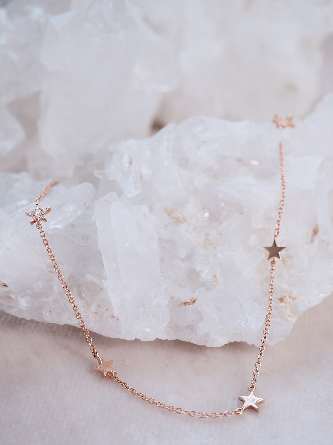 Shooting Star Necklace | 14K Gold - The Cross Decor & Design