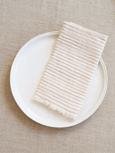 Healdsburg Natural Napkin - The Cross Decor & Design