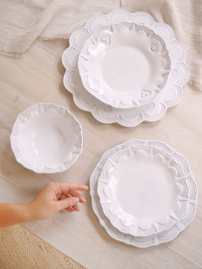 Incanto Lace Dishware Collection - The Cross Decor & Design