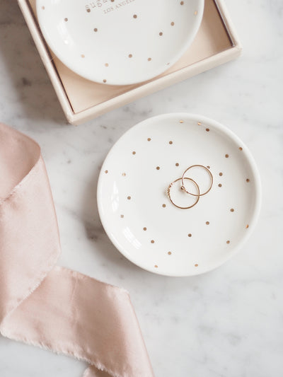 Scatter Dot Trinket Tray | Small - The Cross Decor & Design