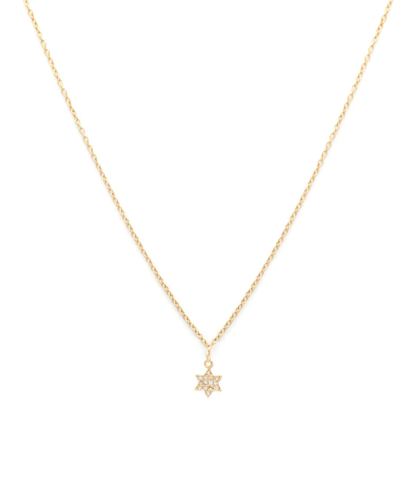 Star of David Necklace | 14K Gold - The Cross Decor & Design