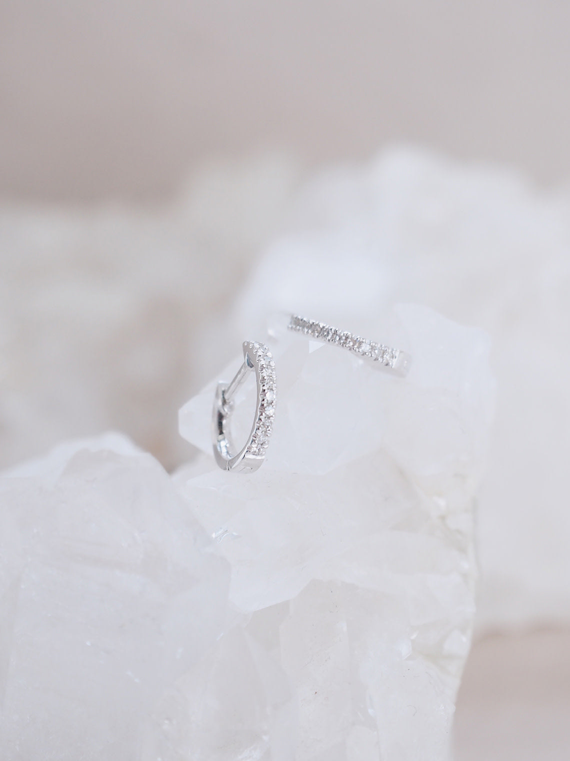 Diamond Mia Earrings | 14K Gold - The Cross Decor & Design