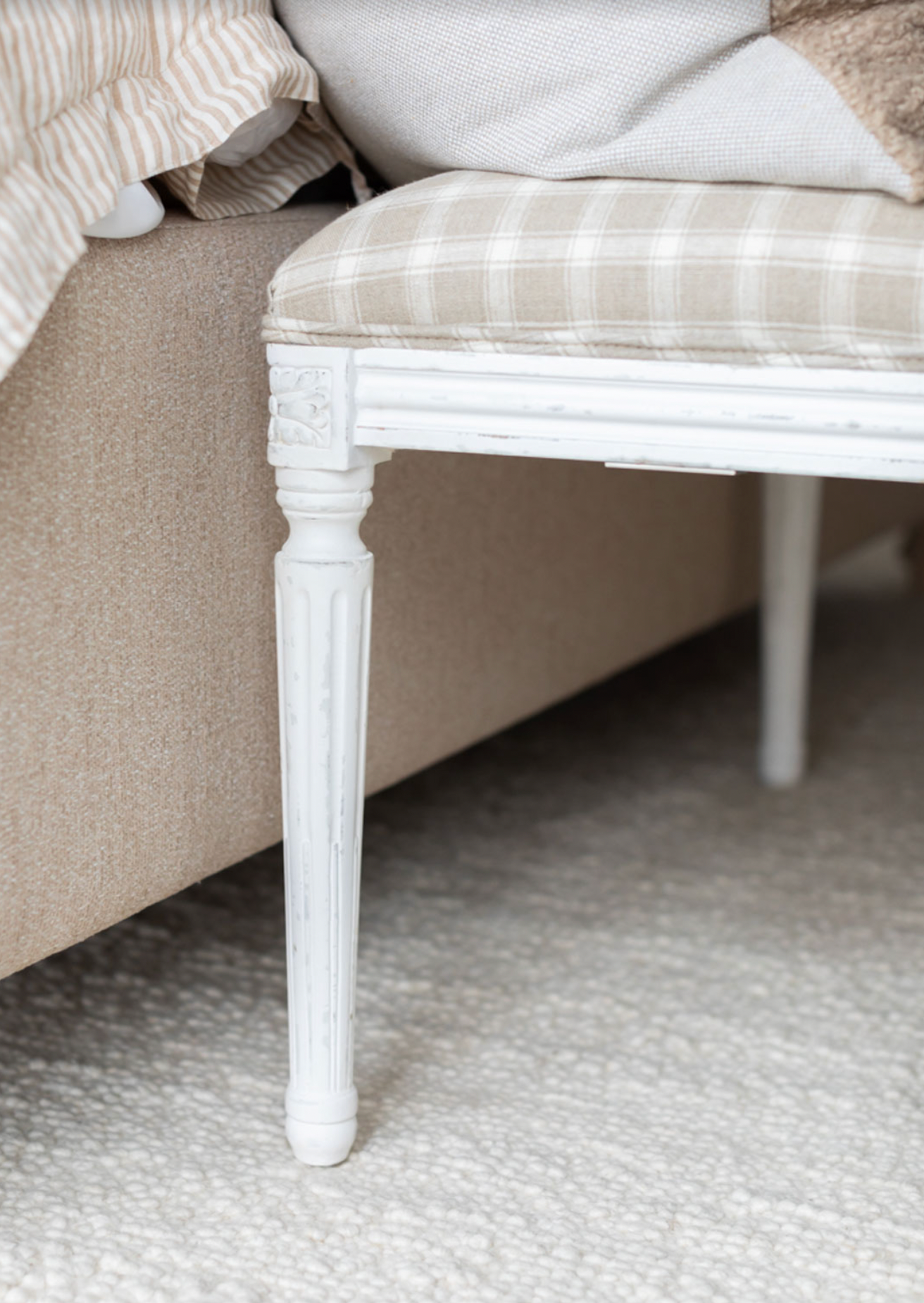Barnes Boudoir Bench - The Cross Decor & Design