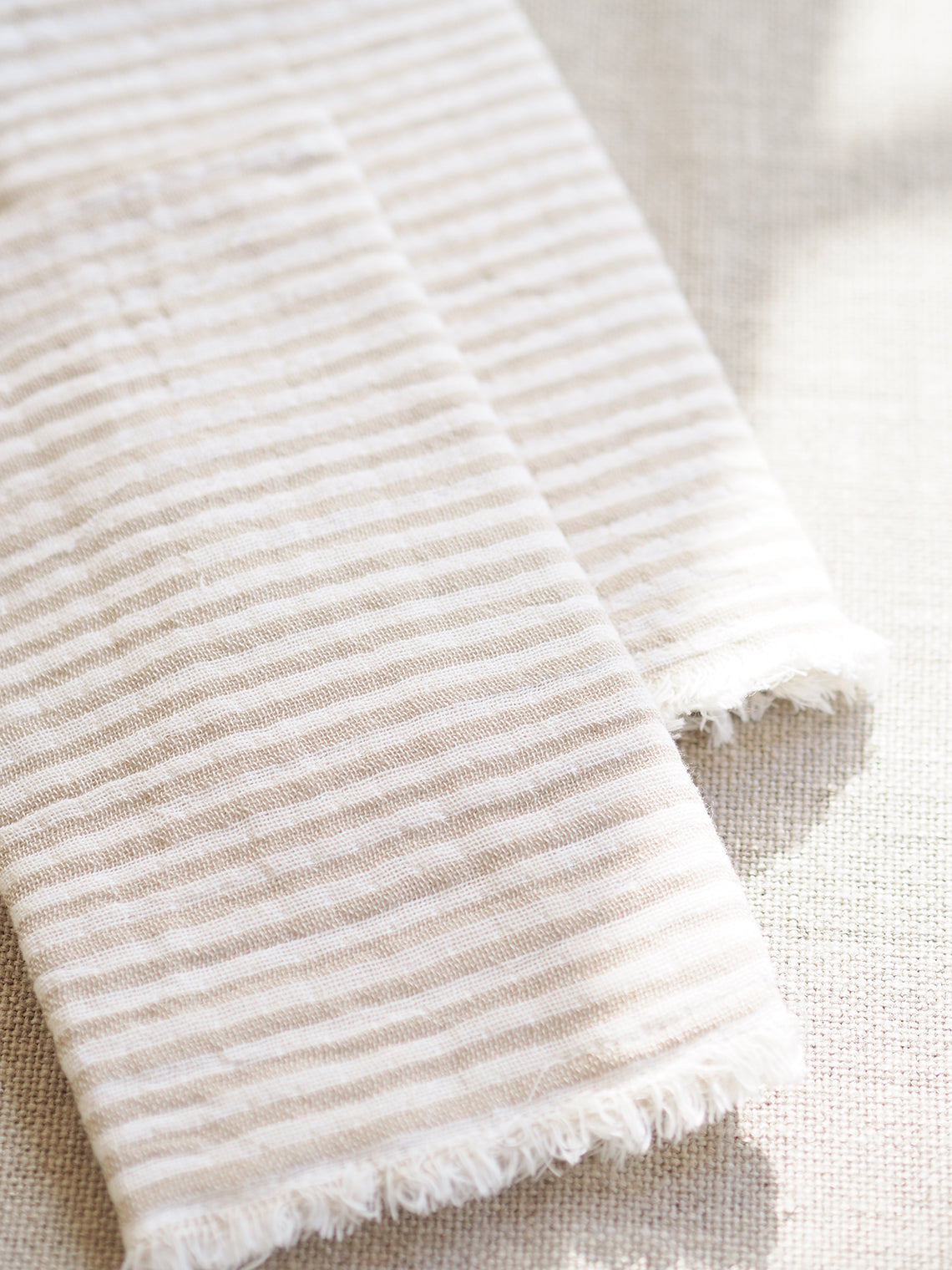 Healdsburg Natural Napkin - The Cross Decor & Design