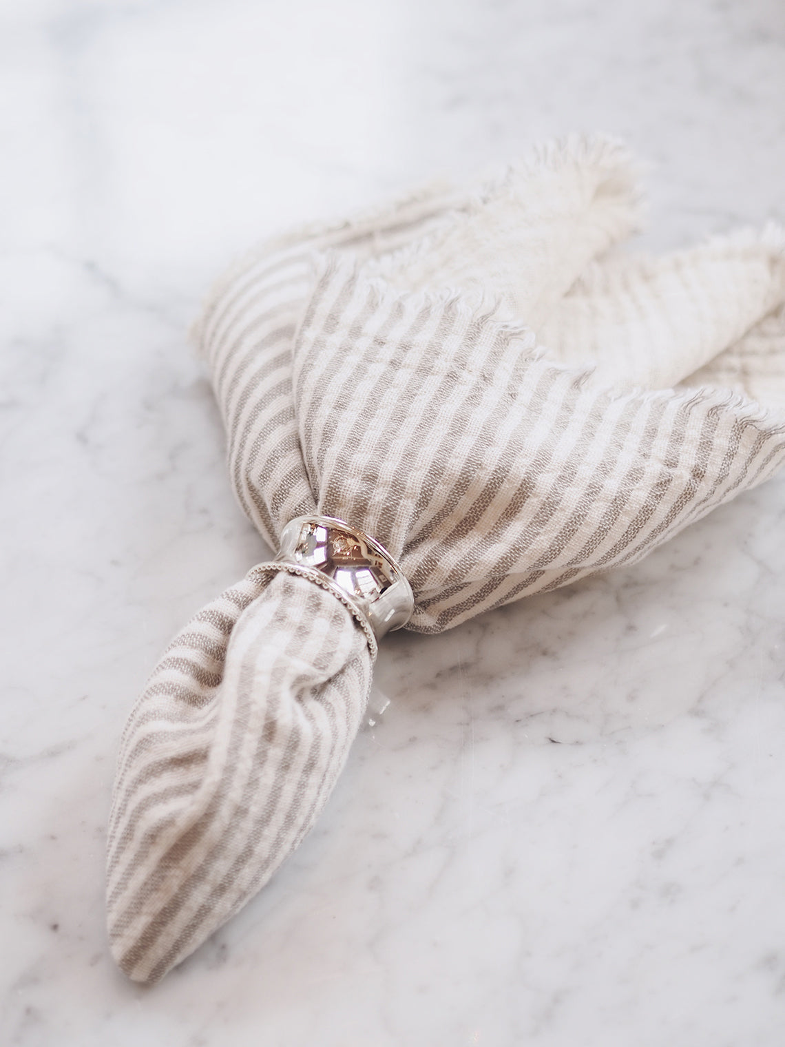 Healdsburg Grey Napkin - The Cross Decor & Design