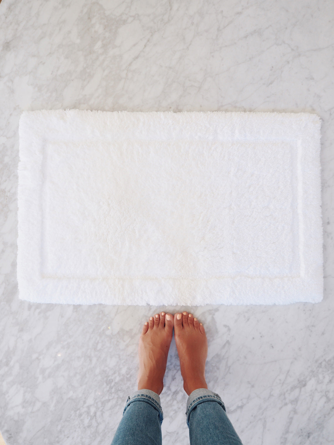 Must Bath Mat | White - The Cross Decor & Design