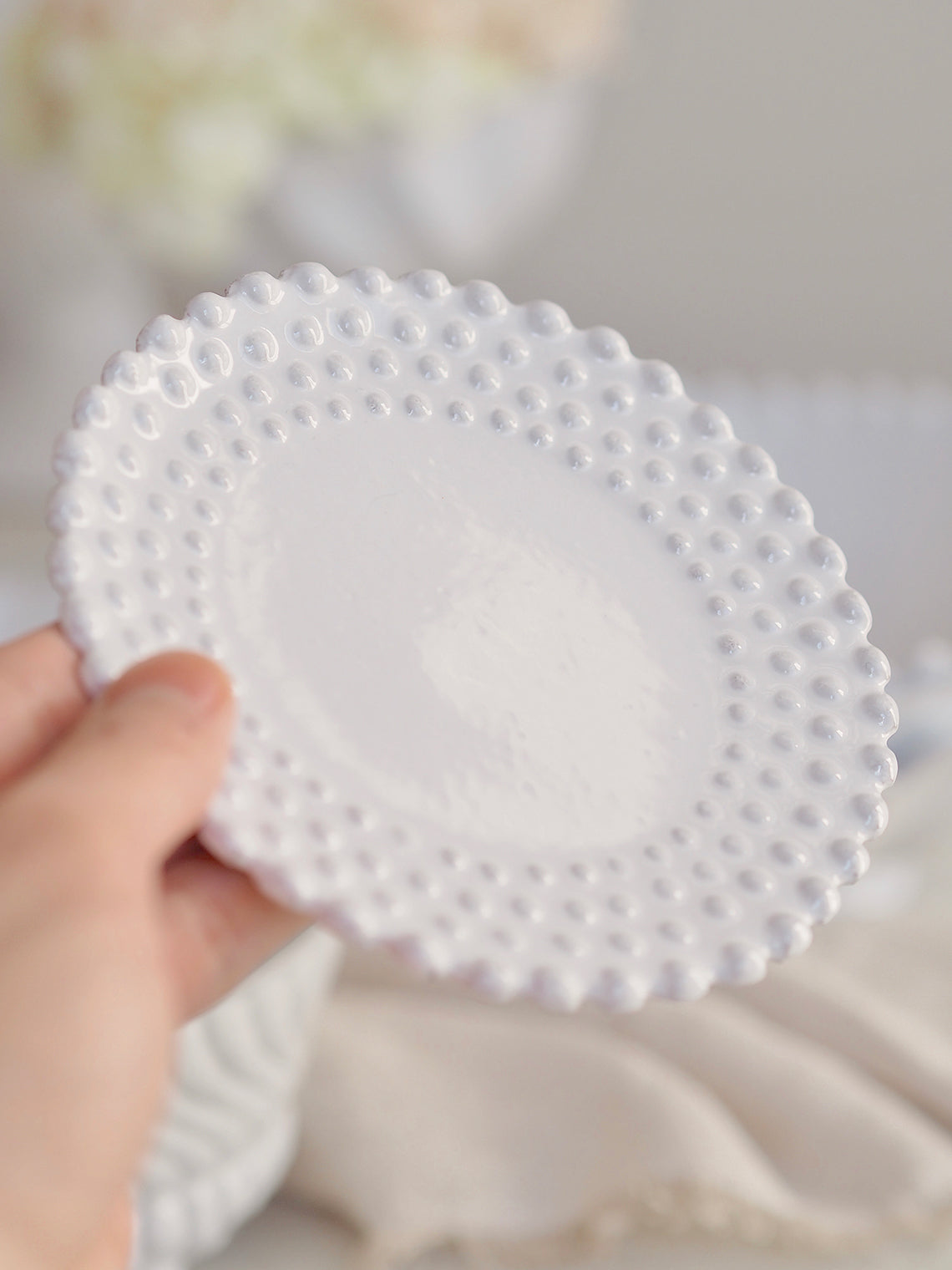 Adélaïde Teacup Saucer - The Cross Decor & Design