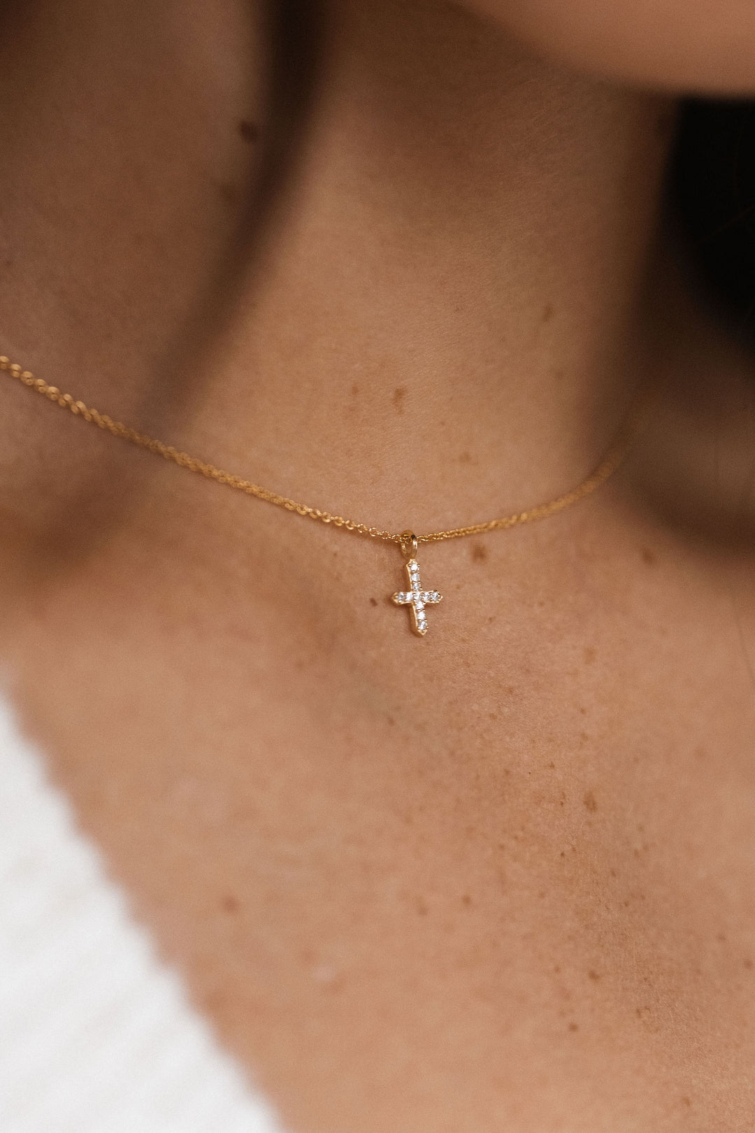 Cross Necklace | Gold | The Cross Living Cross Necklace | Gold | The Cross Living