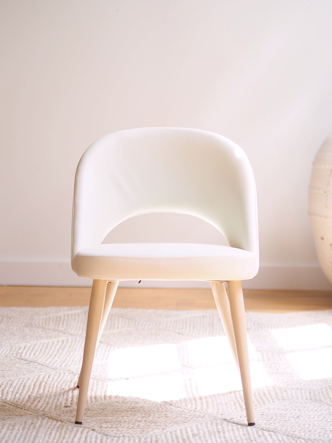Giselle Ivory Dining Chair - The Cross Decor & Design