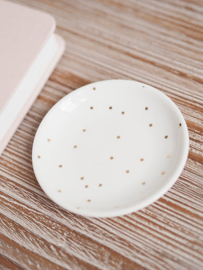 Scatter Dot Trinket Tray | Small - The Cross Decor & Design