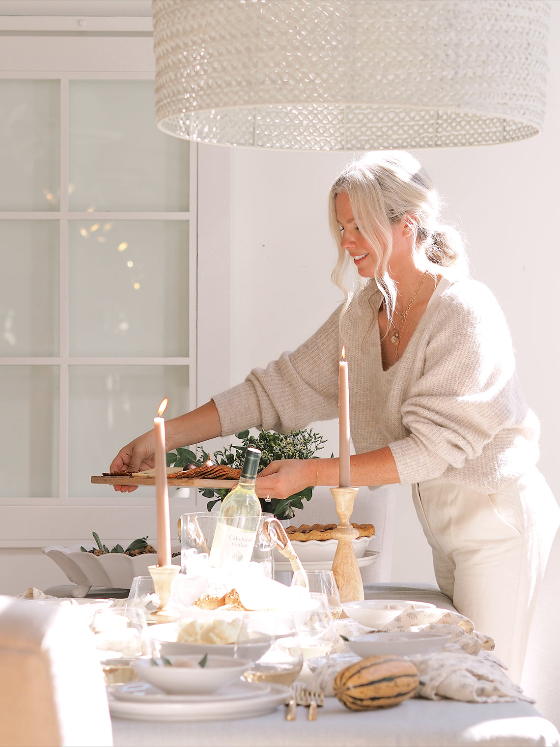 Milla Dishware | White - The Cross Decor & Design