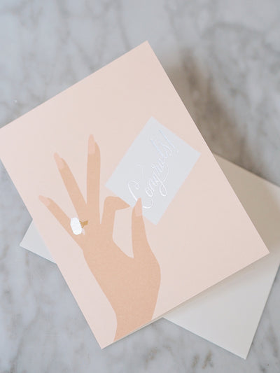 Congrats Ring Card - The Cross Decor & Design