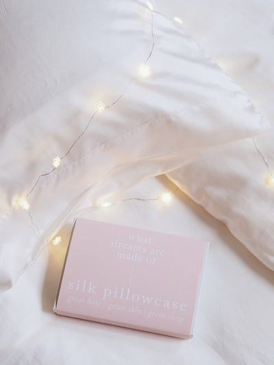 What Dreams are Made of Silk Pillowcase Queen - The Cross Decor & Design